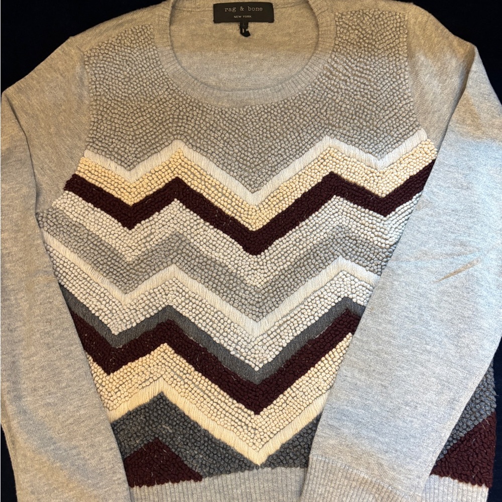 Rag and Bone sweater. Wool, cotton mix.